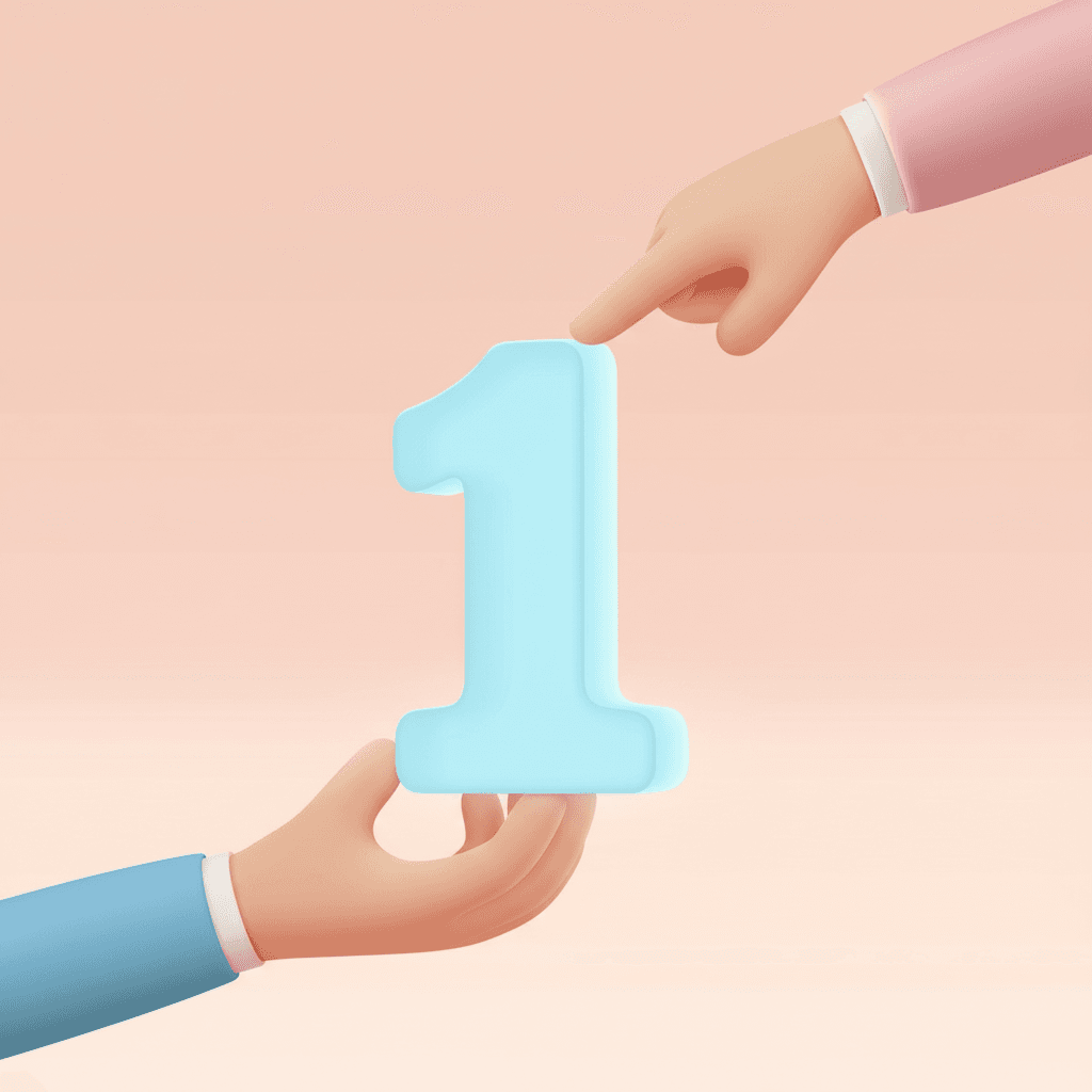 Employee working productively at a desk